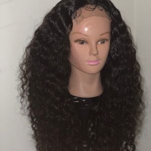 30 inch deep wave closure wig